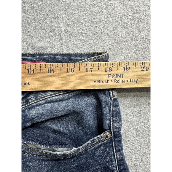 Izod Jeans Mens 36x32 Blue Straight Fit Denim Classic Button Fly Vintage Style - Picture 9 of 14